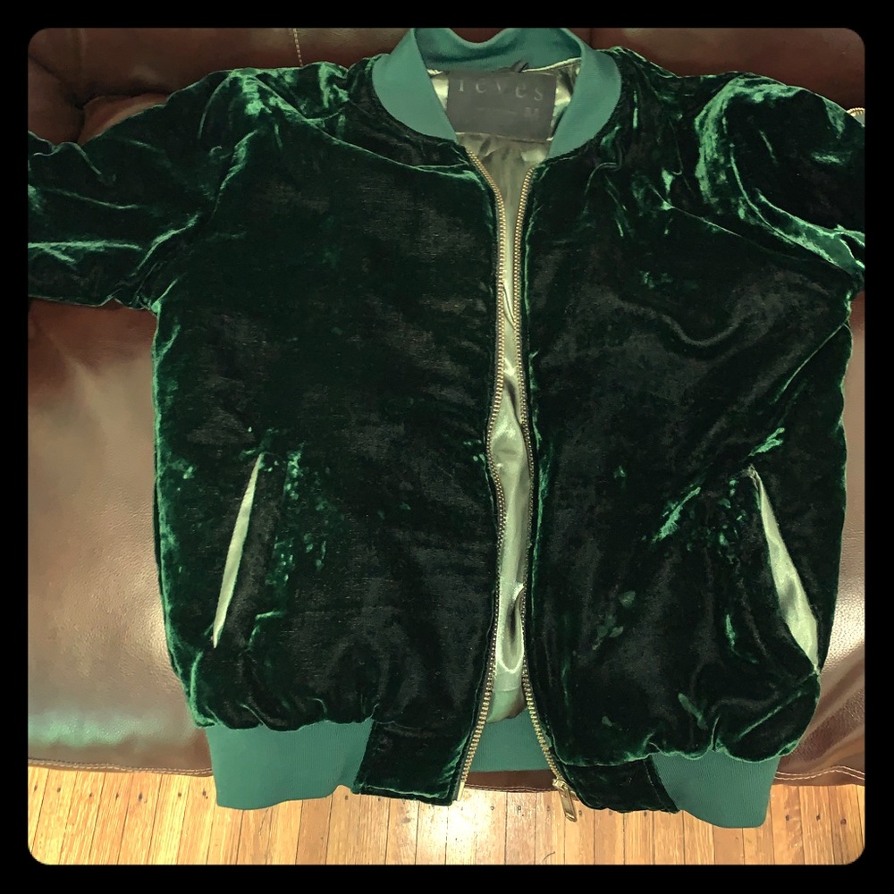 Rêves Paris Velvet bomber